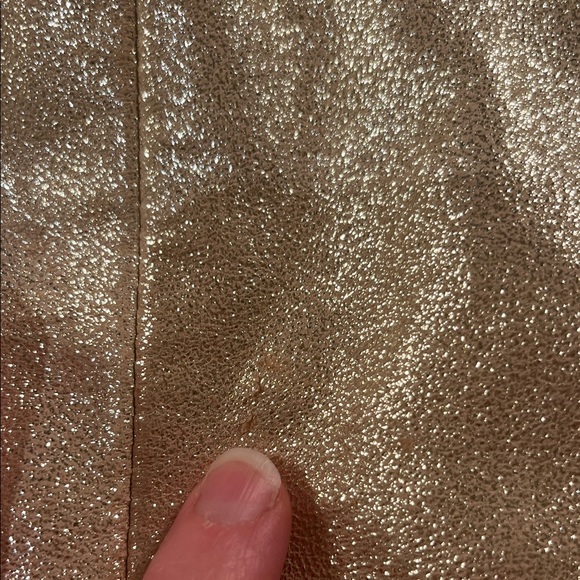 Tory Burch Gold Leather Oversized Dean Hobo EUC - Picture 10 of 11